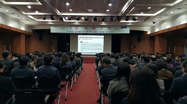김기두 지도담당관의 진주시청 공무원 대상 공직선거법 강의 모습