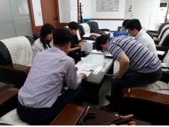 우편투표전담부 책임사무원 등 교육