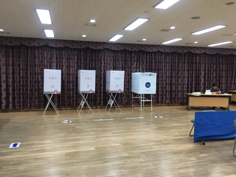투표소 설치사진3